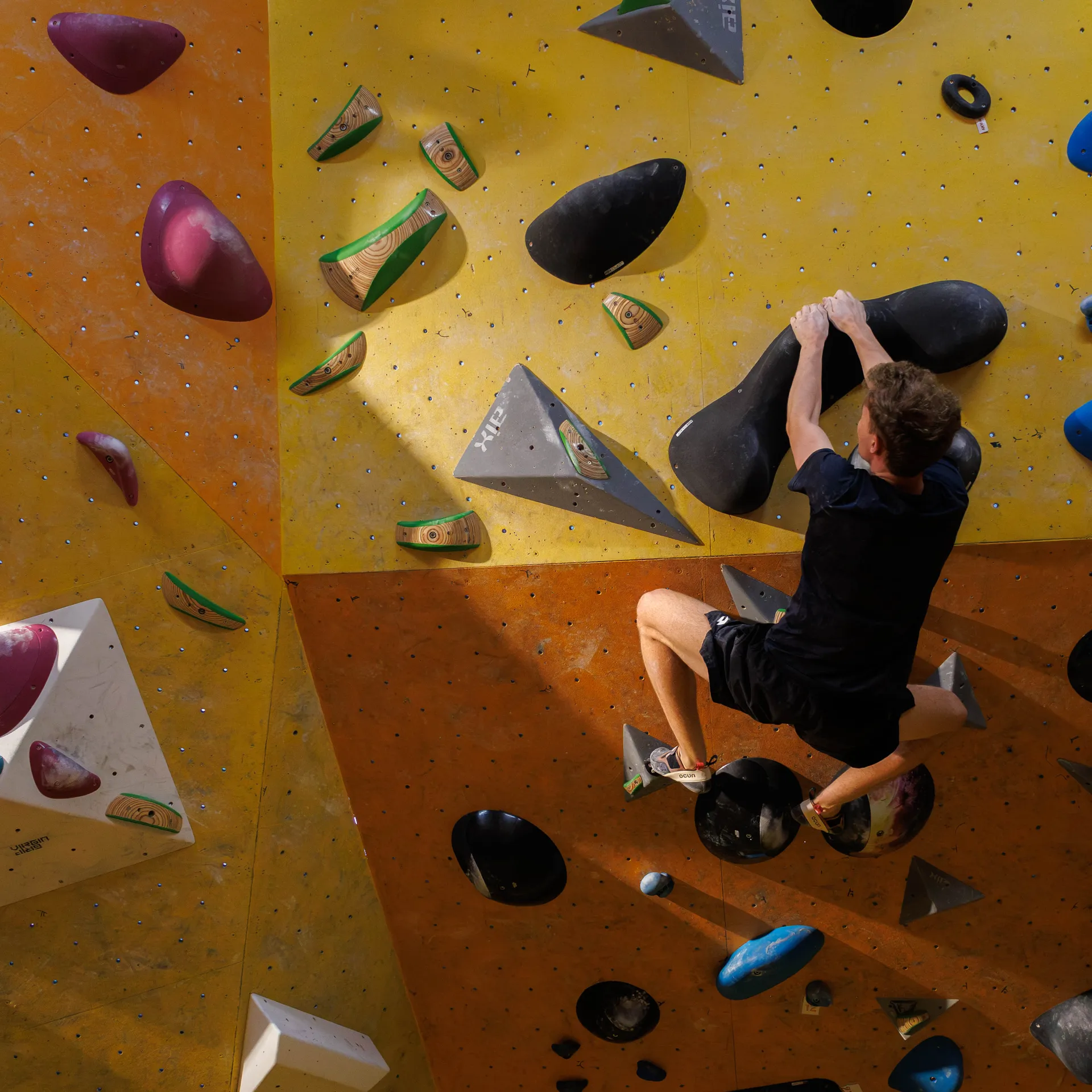 Bouldering session